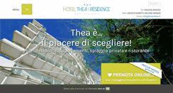Desktop Screenshot of hotelthea.it
